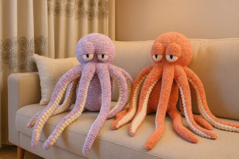 crochet plushies octopus stuffed animal