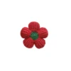 Crochet Christmas Puff Flowers (2)
