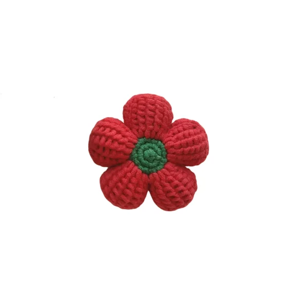 Crochet Christmas Puff Flowers (2) Crochet Christmas Puff Flowers (2)