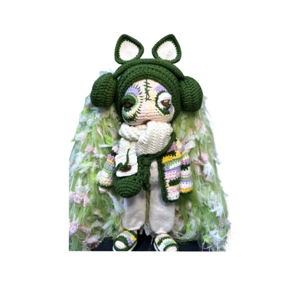 Crochet Doll Green Cool Boy Crochet Doll Green Cool Boy