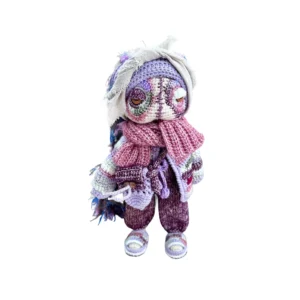 Crochet Doll Purple Cool Boy