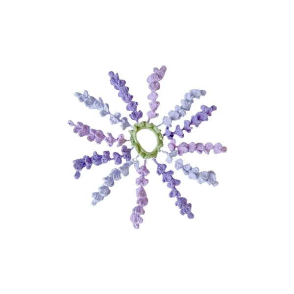 Crochet Wisteria Hairband (1)