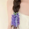 Crochet Wisteria Hairband (2)