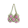 Crocheted Rose Bag (1)