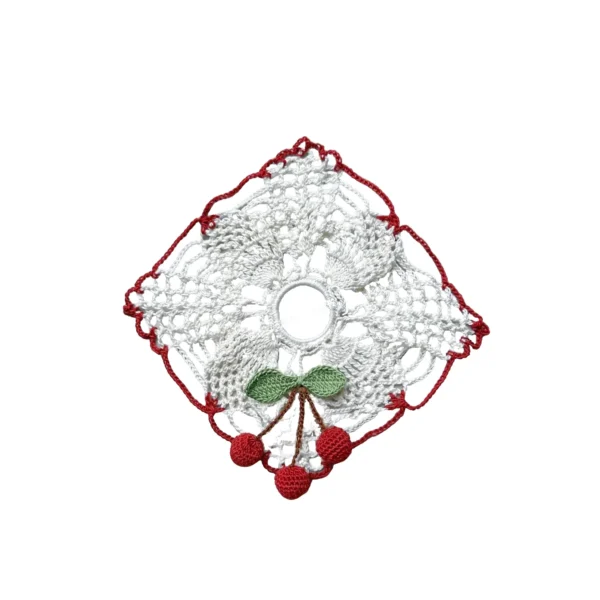 Crocheted hollow lychee headband (2)