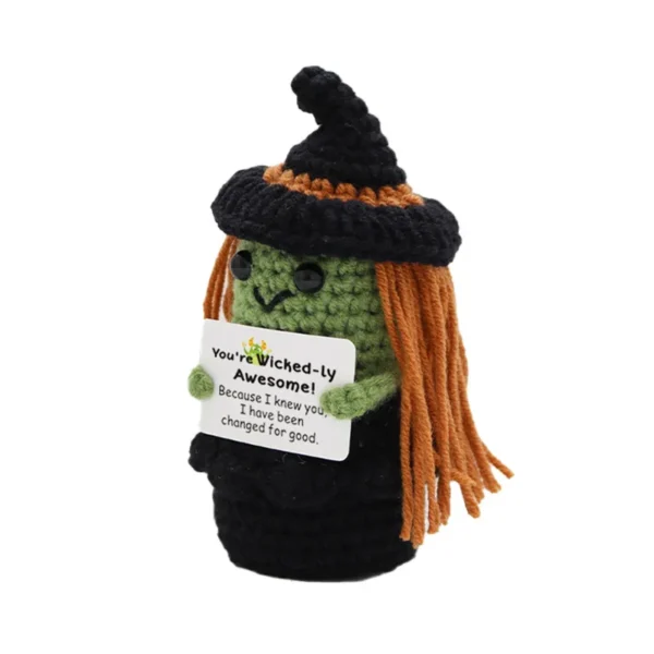 Halloween Witch Crochet Doll Handmade Amigurumi Plush Toy dollylab3 Halloween Witch Crochet Doll Handmade Amigurumi Plush Toy dollylab3